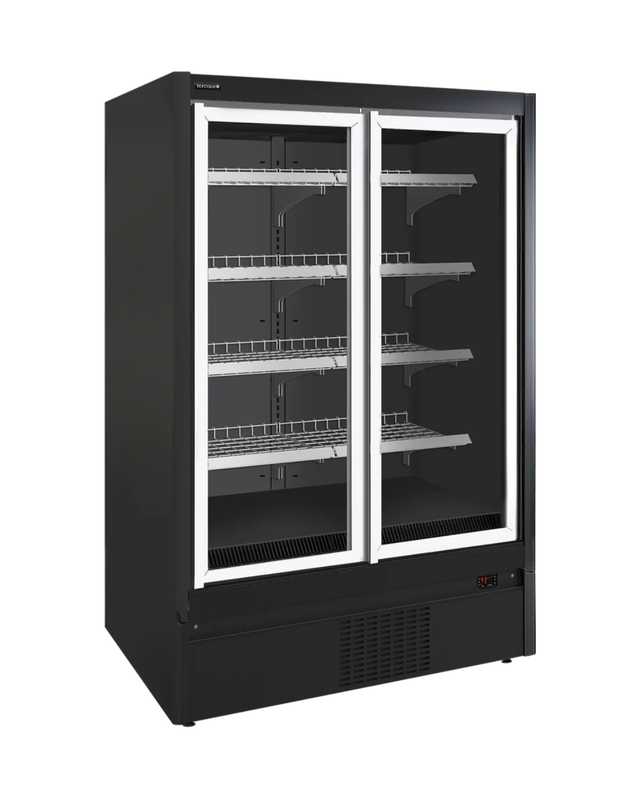 EXTRA1250FD - Vitrine réfrigérée pour supermarché à froid négatif 1350 x 930 x 2035