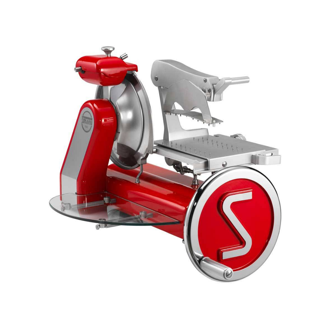 ANNIVERSARIOLX350 Trancheur rouge Anniversario à volant - Lame 350mm