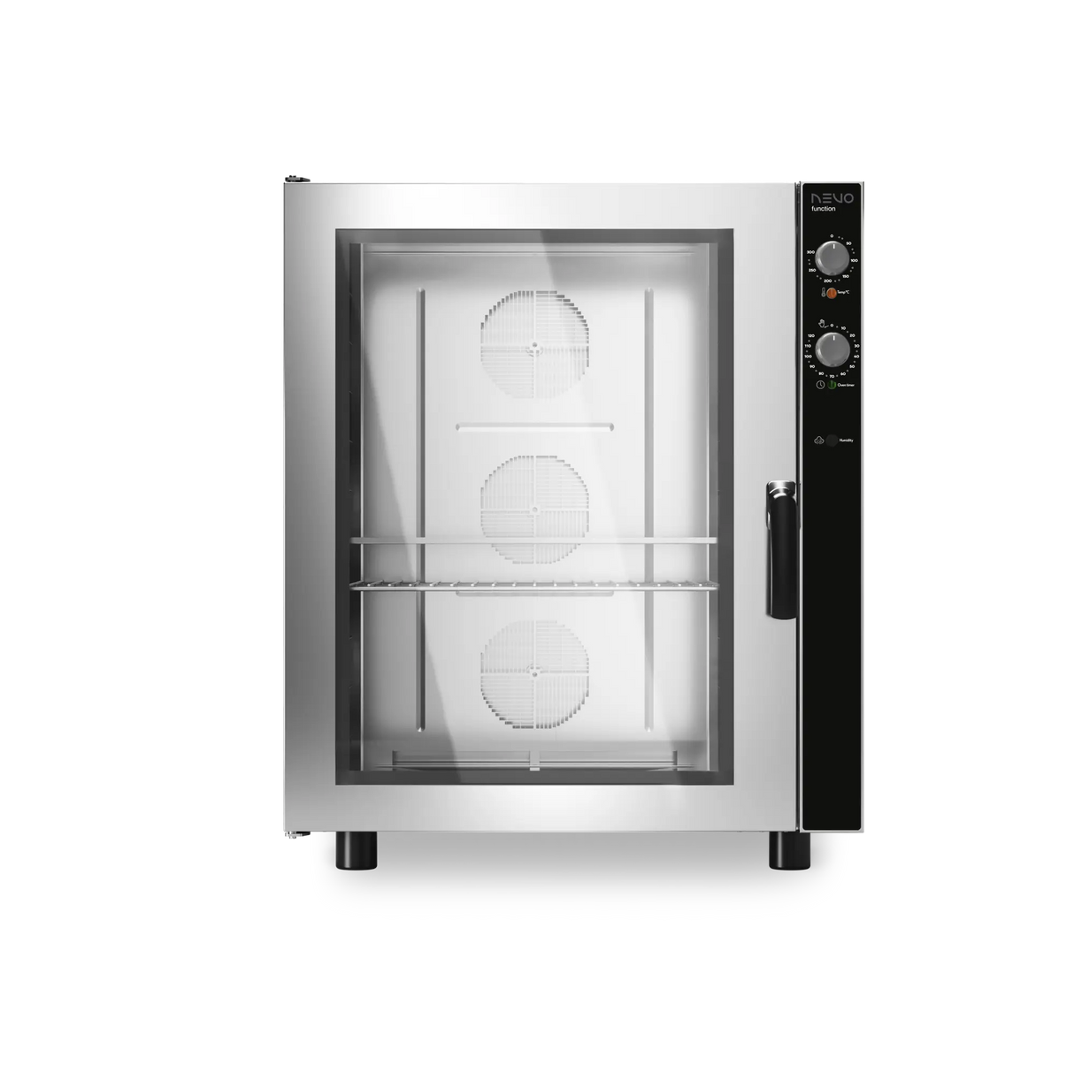 Four à convection 10 niveaux 40x60cm + humidificateur manuelle - 380V