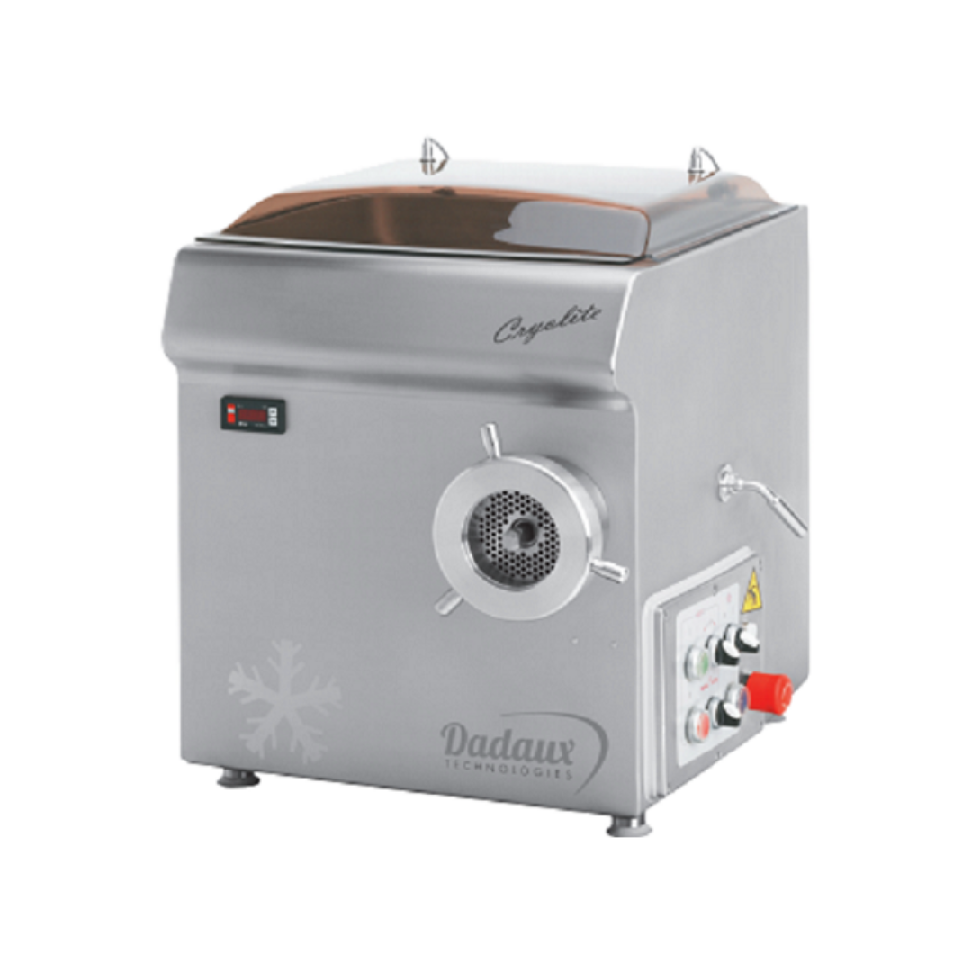 CRYOLITE_HachoirrefrigereeCRYOLITE-Doublecoupe-sansreconstitueur-98mm-Grille4mm-Triphase400V