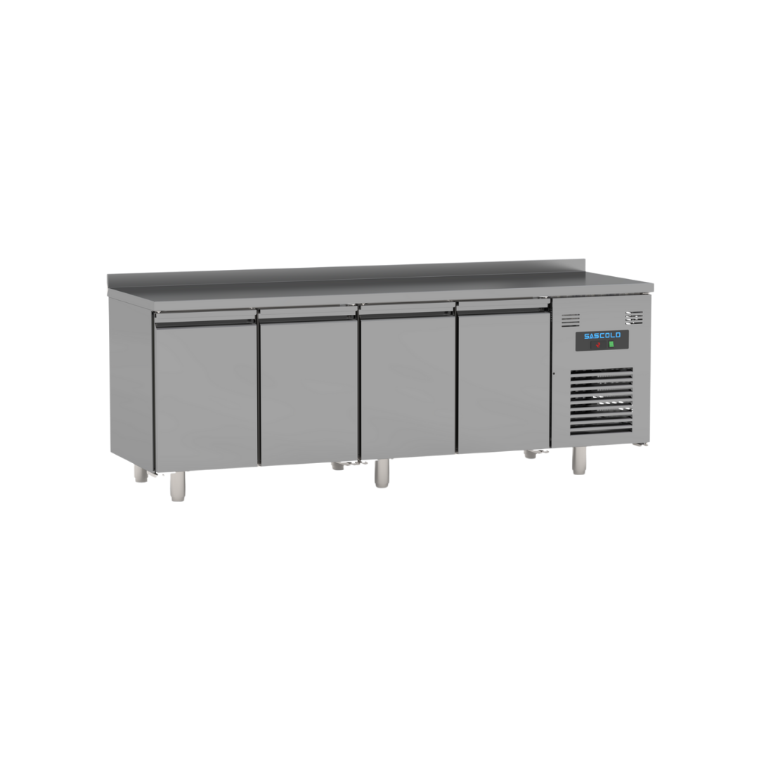 DNG230 Desserte réfrigérée négative -10/-22°C 4 portes 2330x700x850mm