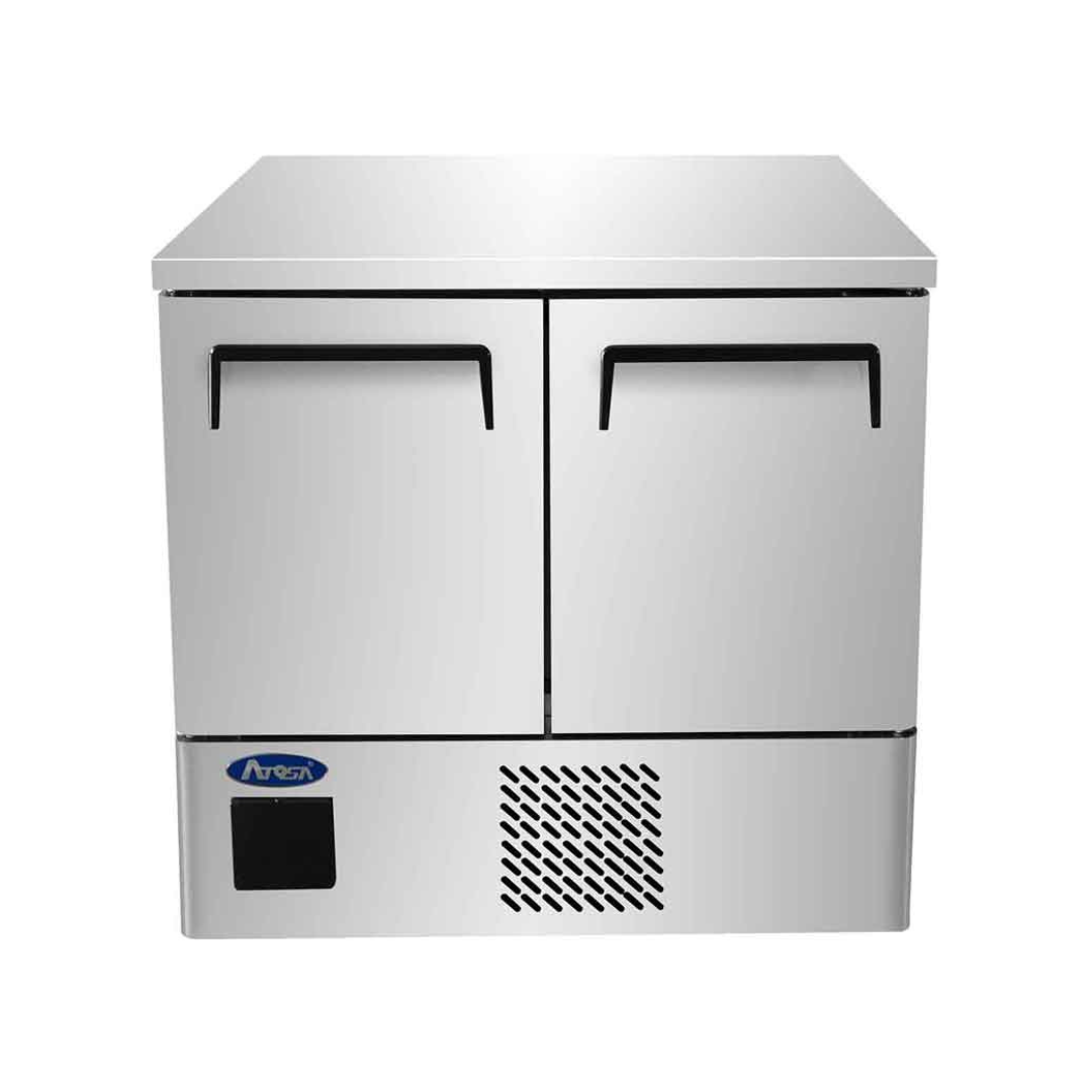 ESF8F - Table réfrigérée négative 2 portes -10-20°C - Capacité 210 litres - 885x759x885mm