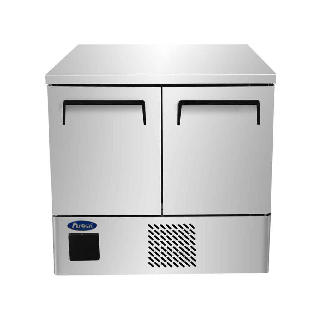 ESF8R - Table réfrigérée positive 2 portes -2+8°C - Capacité 210 litres - 885x759x885mm