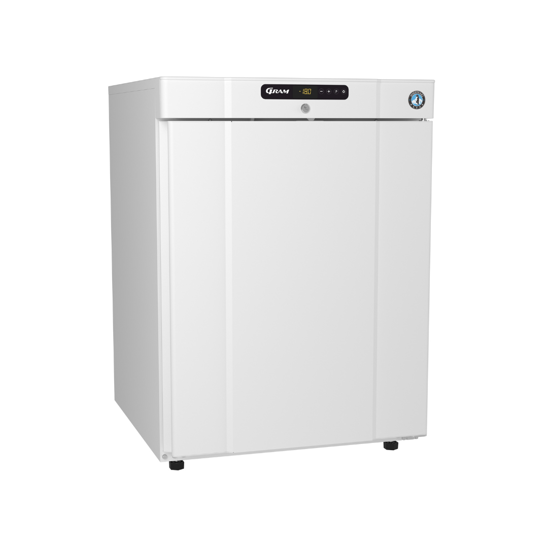F 220 L - Armoire réfrigérée négative 1 porte blanc -5-25°C - Capacité 123 litres - 595x645x833mm