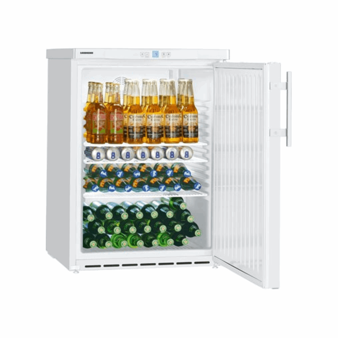 FKUV 1610 - Armoire réfrigérée PREMIUM positive ventilée en epoxy blanc 1 porte - 134 litres