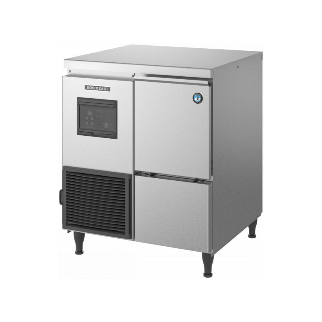 FM-120KE-HC Machine à glaçons en super grain - Production : 125Kg/24h - Stockage : 26 Kg - 640x600x711mm