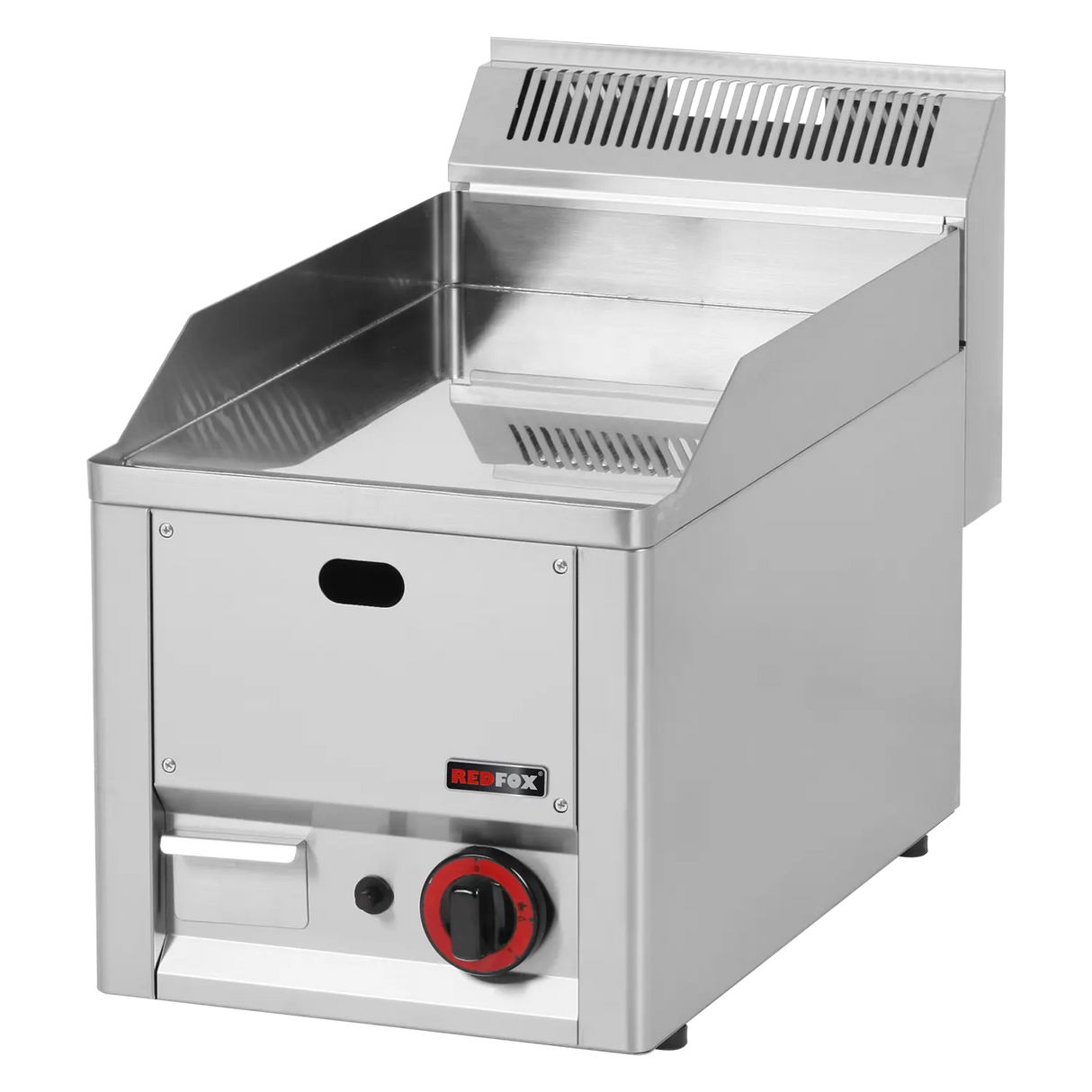 FTHC-30-GL-00001152 - Plancha chromée lisse gaz à poser - 330x600x290mm - 3 kW Mono 230V