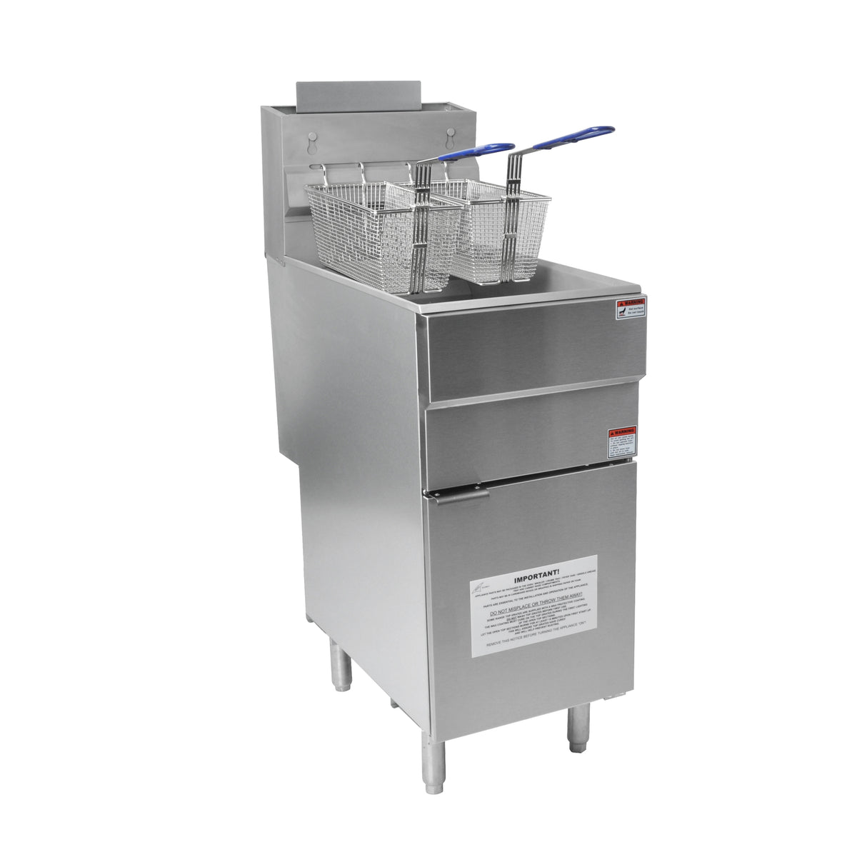 Friteuse à gaz sur meuble - 23L