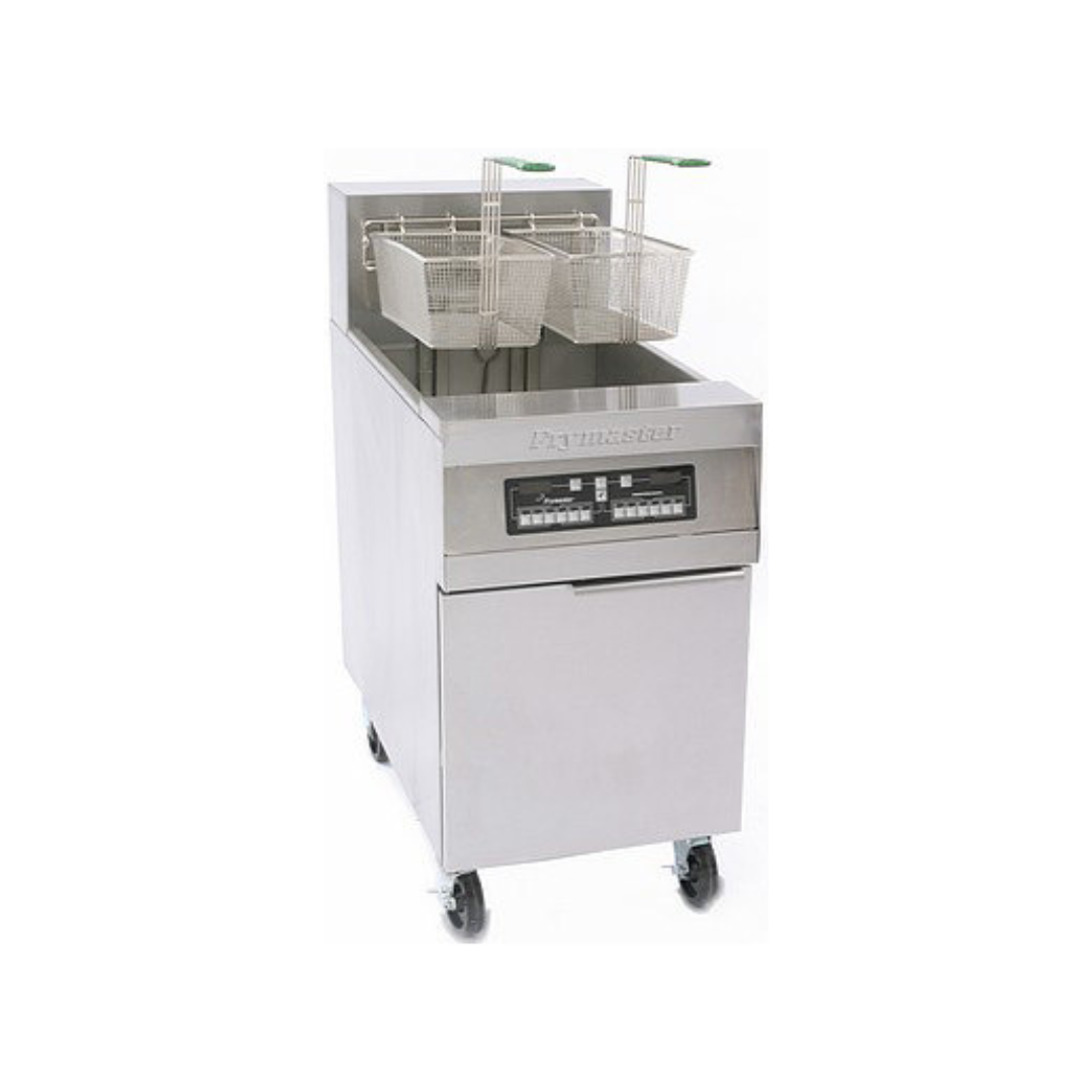 Friteuseelectriquehautrendement1cuvede40litresavecrelevageautomatiquedespaniersaveccomputer-70Kg_h-21kW_RE180BLC