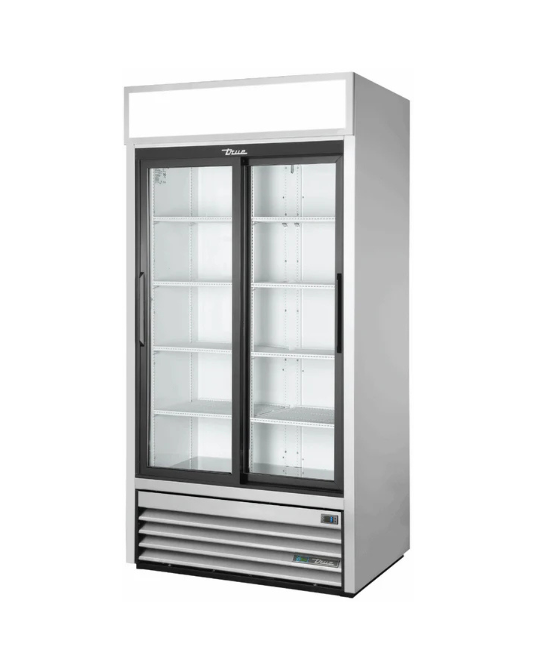 GDM-33-HC-LD Armoire réfrigérée positive 2 portes vitrées coulissantes - Série GDM TRUE - 934L