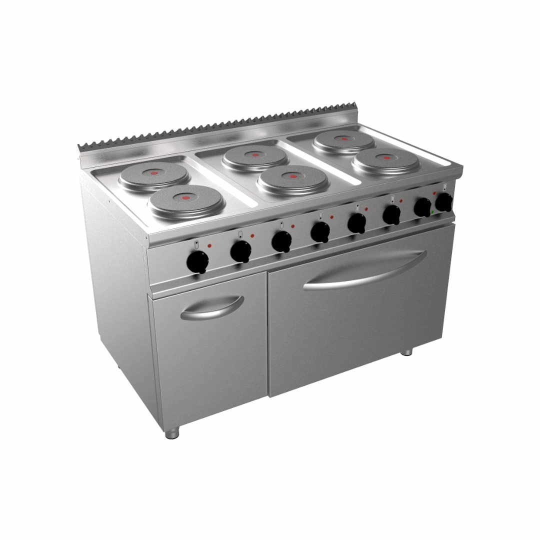 L7_CUET6LE-Cuisiniereelectrique6feuxsurfourelectrique1200x700x850mm