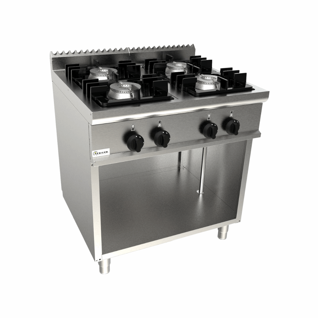 L7_KUPG4BA.4G-Cuisinieregazsurmeubleouvert4feux800x700x850mm30kW