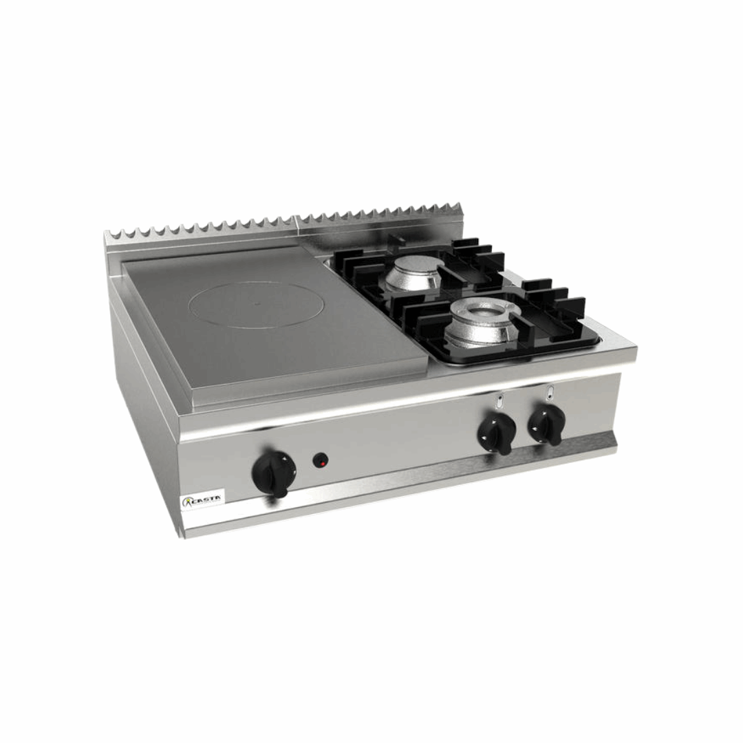 L7_TPG2BB.1M1G-Cuisiniere2feux_plaquecoupdefeuagazaposer800x700x270kW