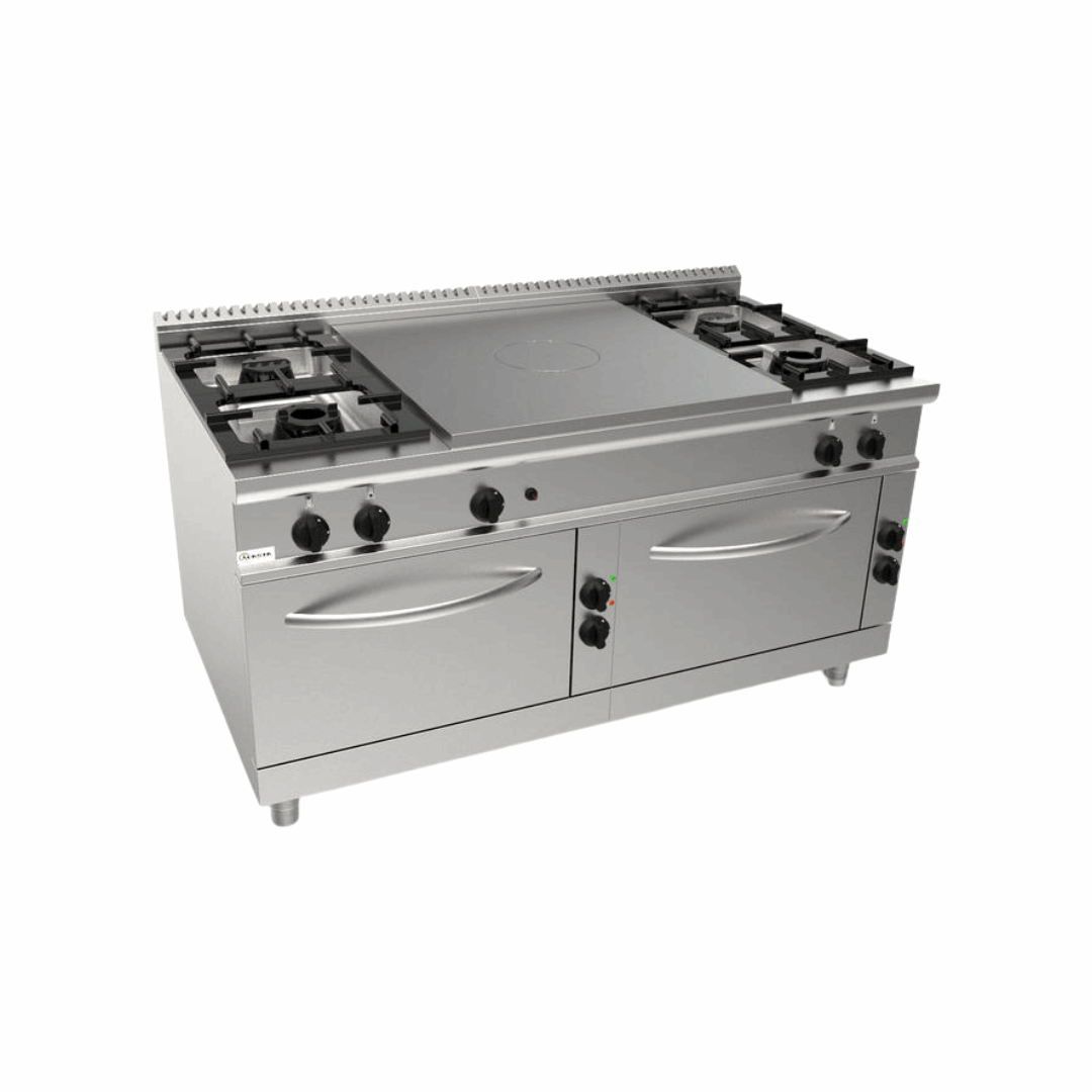 LQ_TPG8FFE-Cuisiniere4feux_plaquecoupdefeuagazsur2fourselectriques