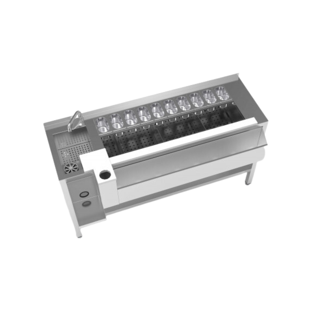 MCE-160I-Tablecocktailnonrefrigereeavecevieragauche-1600x745x900mm