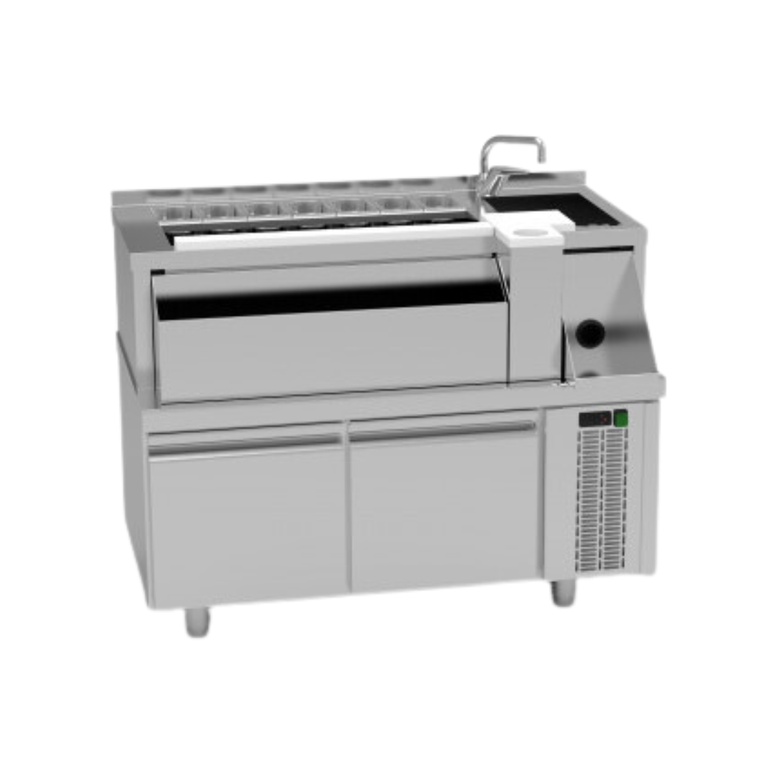 MCR-120D-Meublecokctail2tiroirsrefrigereeavecevieradroite-1200x745x900mm