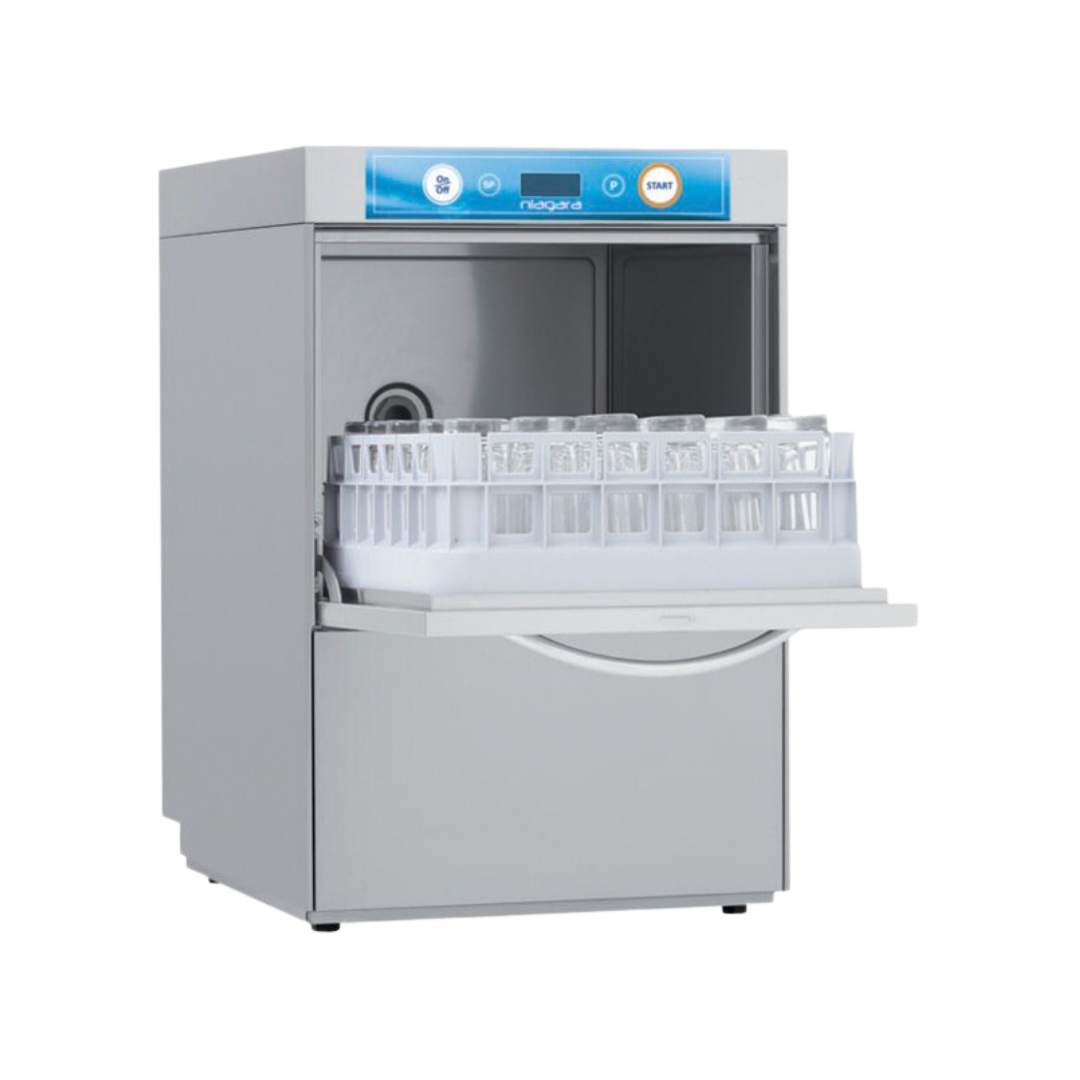 NIAG241AV1-LaveverresNIAGARA-panier400x400mm-Passage_320mm-avecadoucisseur