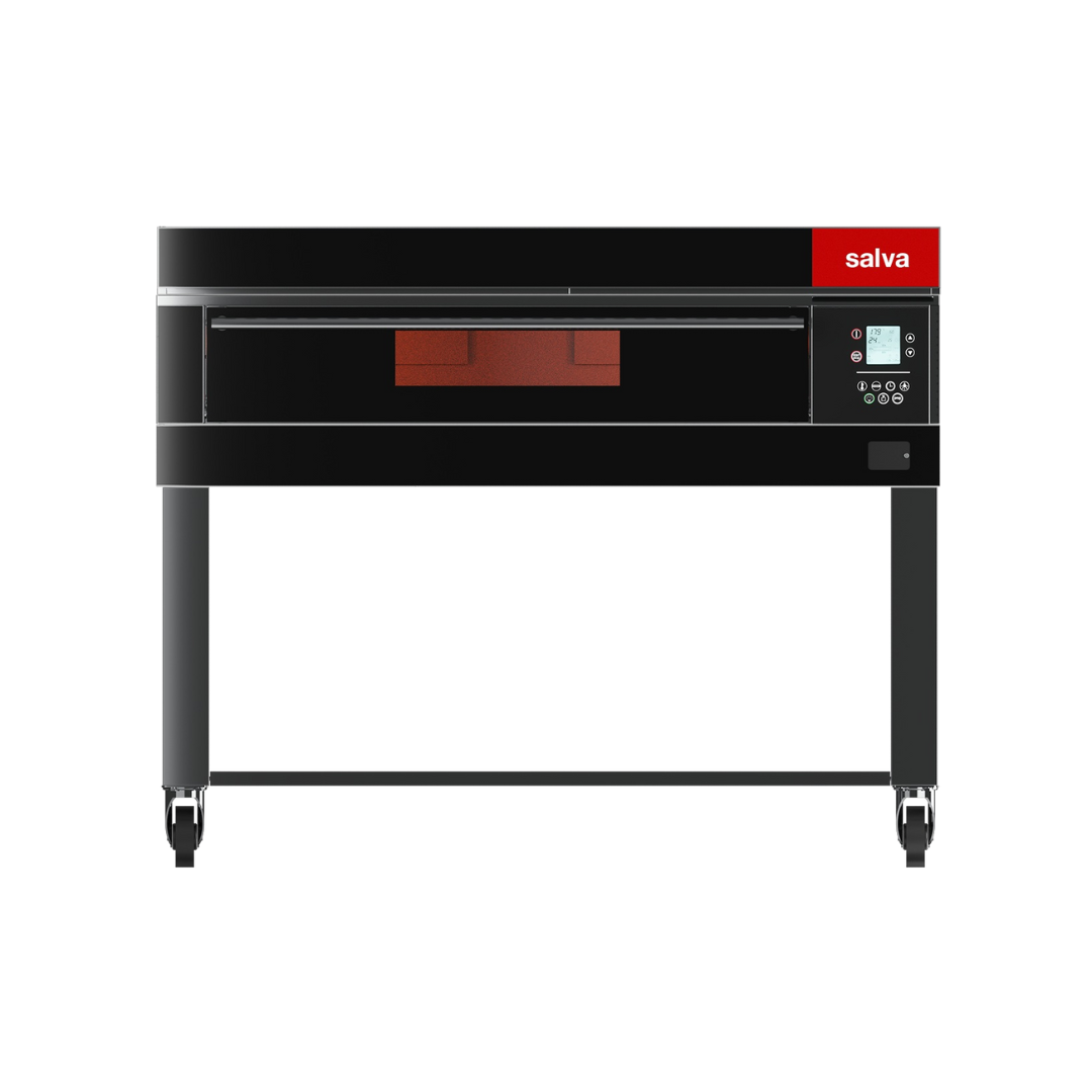 NXE-20PIZZA Four à pizza 12 pizzas + support à roulettes