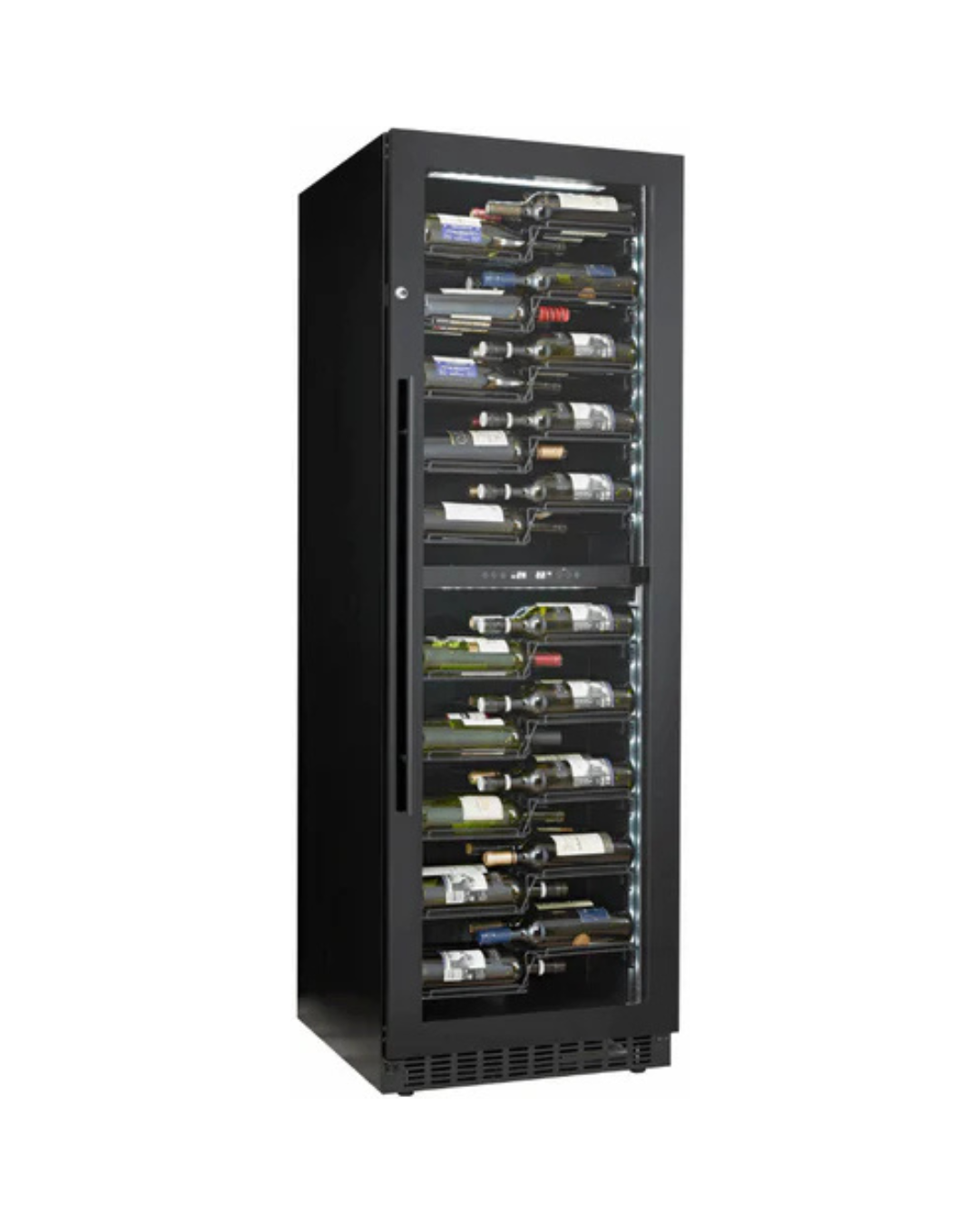 PRO1200B Cave à vin noir 2 zones - 120 bouteilles