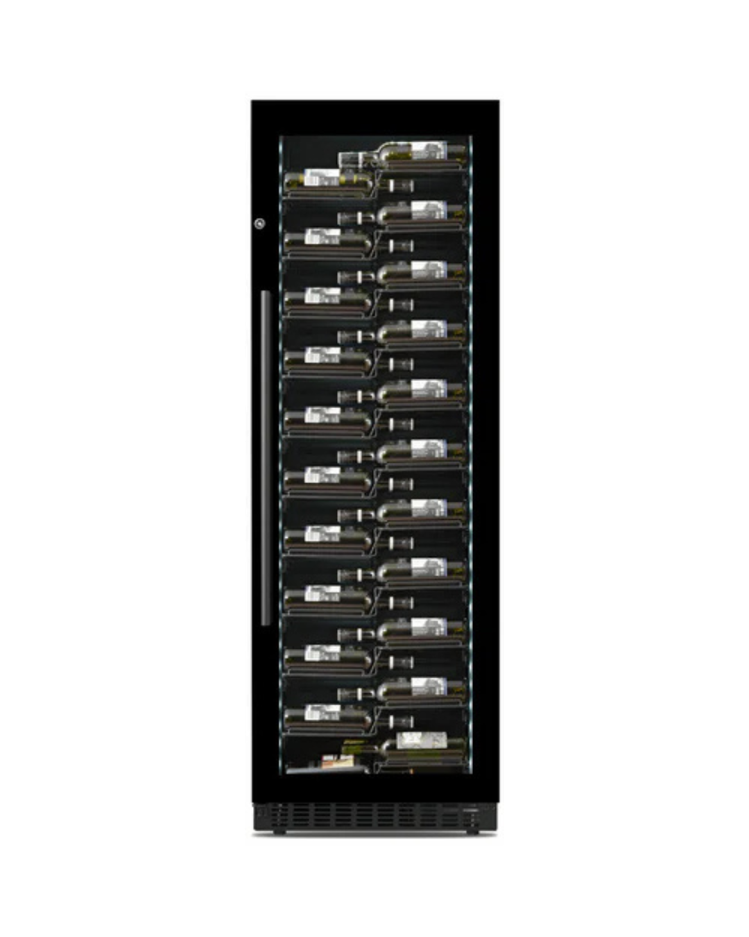 PRO1320M Cave à vin noir 1 zone - 132 bouteilles