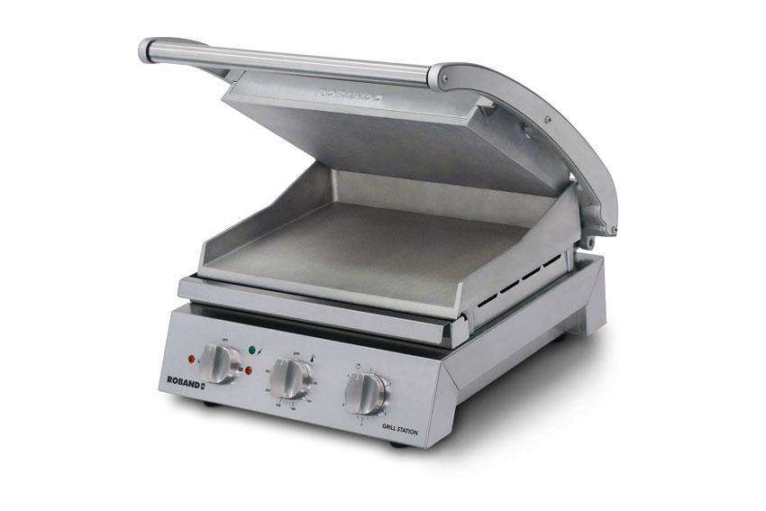 Panini Grill station pour 6 sandwichs - Plaque supérieur lisse