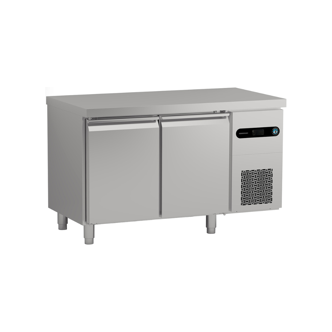 SCR-130DG - Table réfrigérée positive 2 portes -2+8°C - Capacité 300 litres - 1314x700x830mm