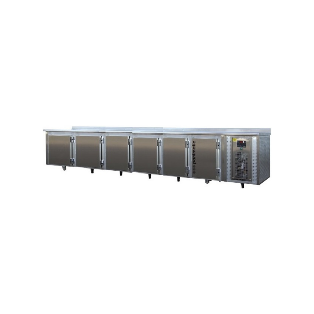 TR64R_Tourrefrigerereduite6portes_2_10_Cavecdessusetdosseretinox-4065x730x900mm