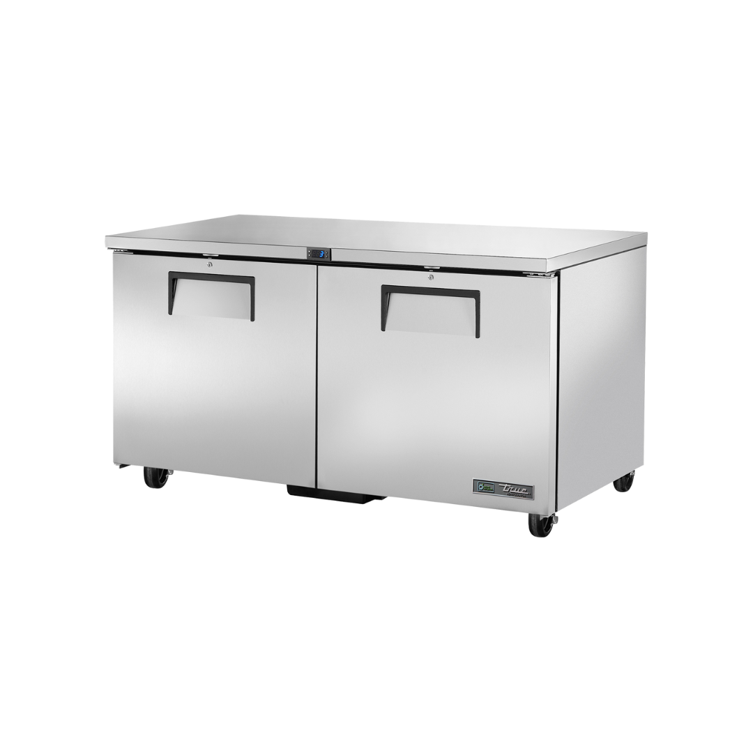 TUC-60-HC - Meuble bas réfrigéré positive 2 portes - Série TUC TRUE - 439 litres - 1534x766x839mm