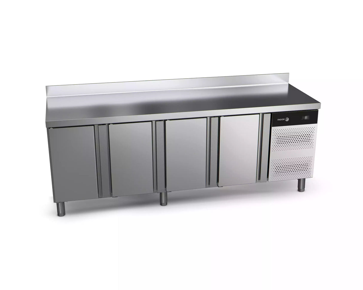 Table réfrigérée positive FAGOR 4 portes - gamme 700 - 581 litres