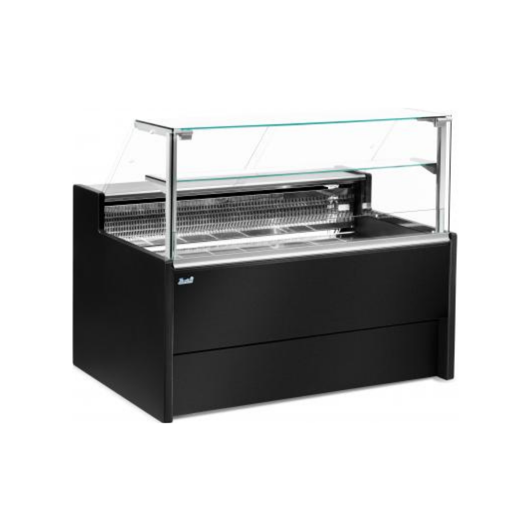 Vitrine réfrigérée statique - Prof : 1090mm +2/+8°C - PORTHOS