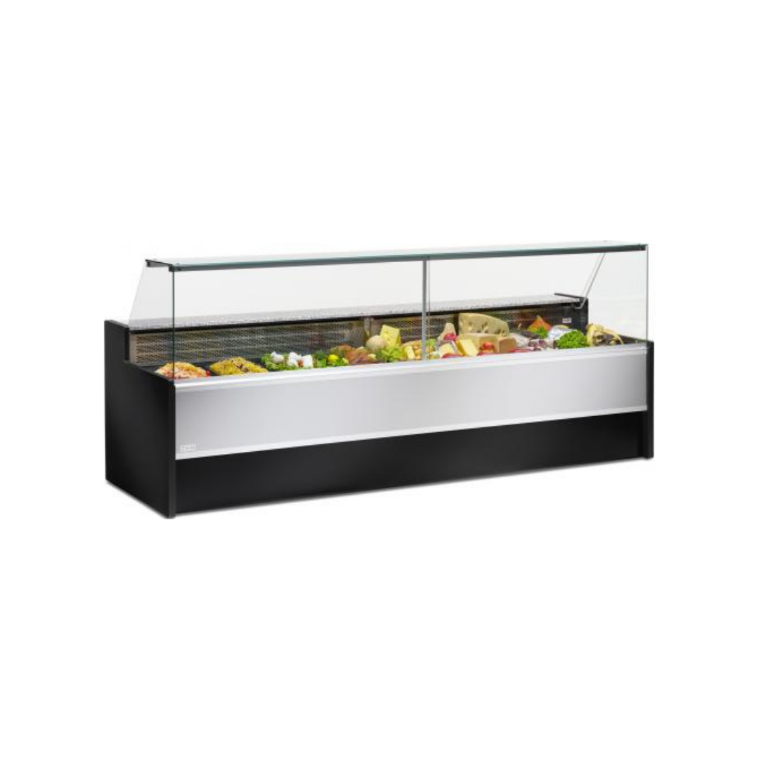 Vitrine réfrigérée statique - Prof : 980mm +2/+8°C - MESETAS