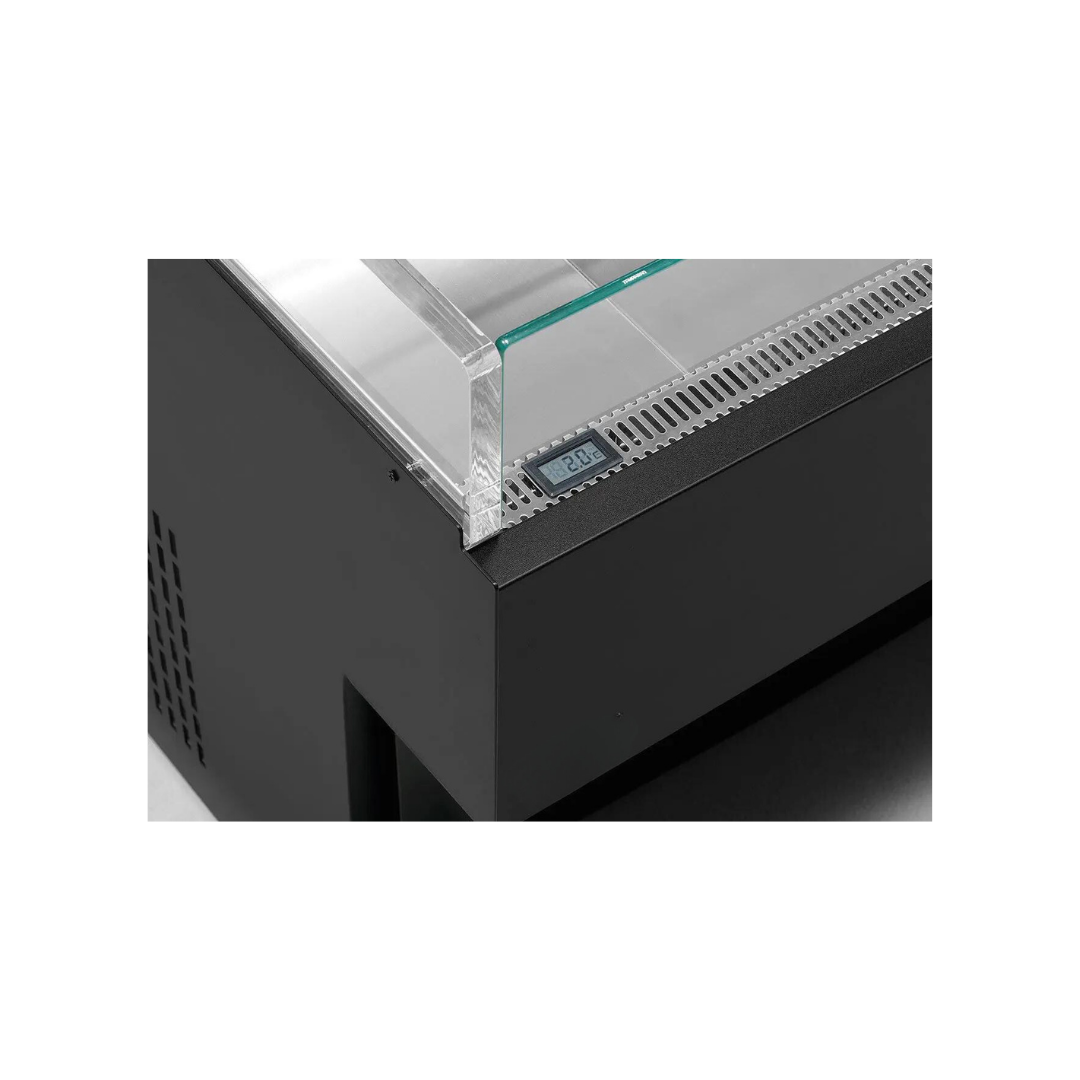 Vitrine murale réfrigérée ouverte 3 niveaux - Prof : 910mm - +2/+8°C - FUJIYAMA