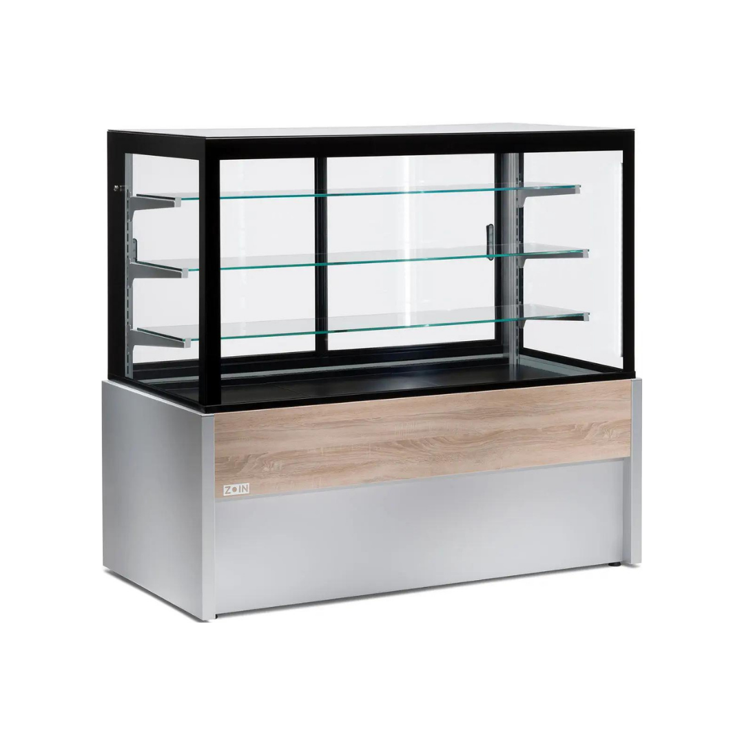 Vitrine réfrigérée ventilée sans réserve - Prof : 780 mm- +0/+8°C - KRISTALL