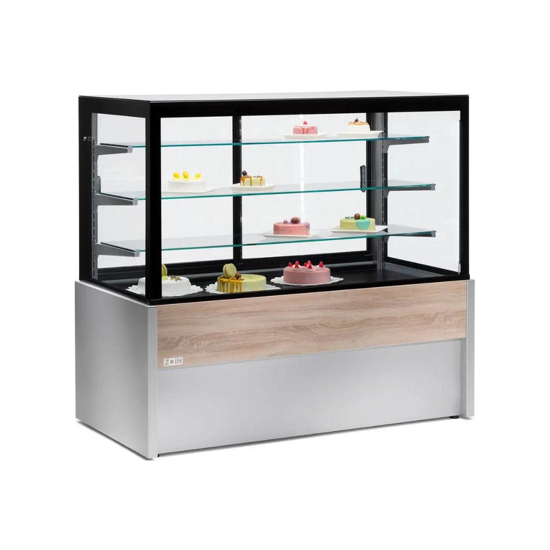 Vitrine réfrigérée ventilée sans réserve - Prof : 780 mm- +0/+8°C - KRISTALL