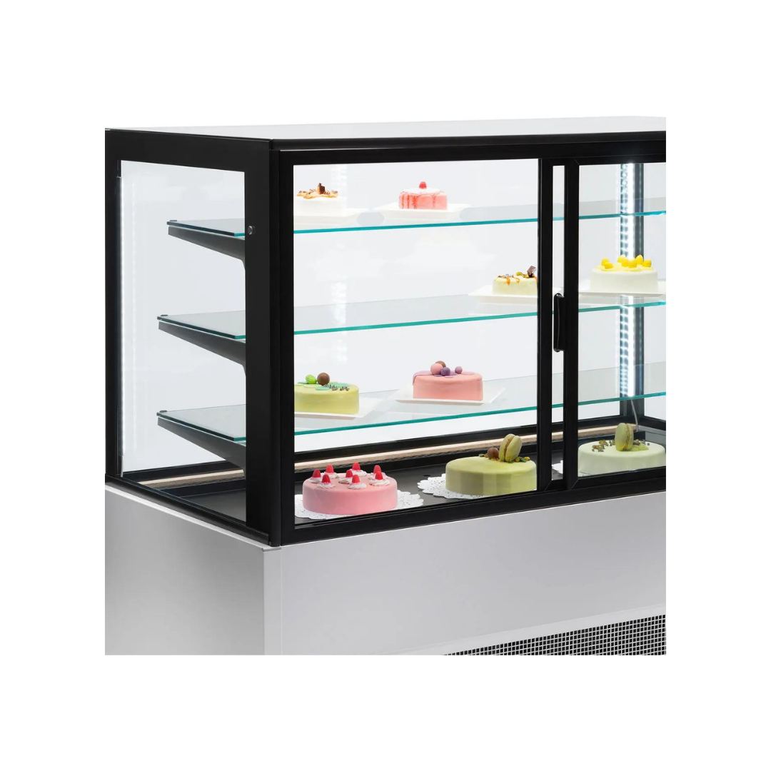 Vitrine réfrigérée ventilée sans réserve - Prof : 780 mm- +0/+8°C - KRISTALL