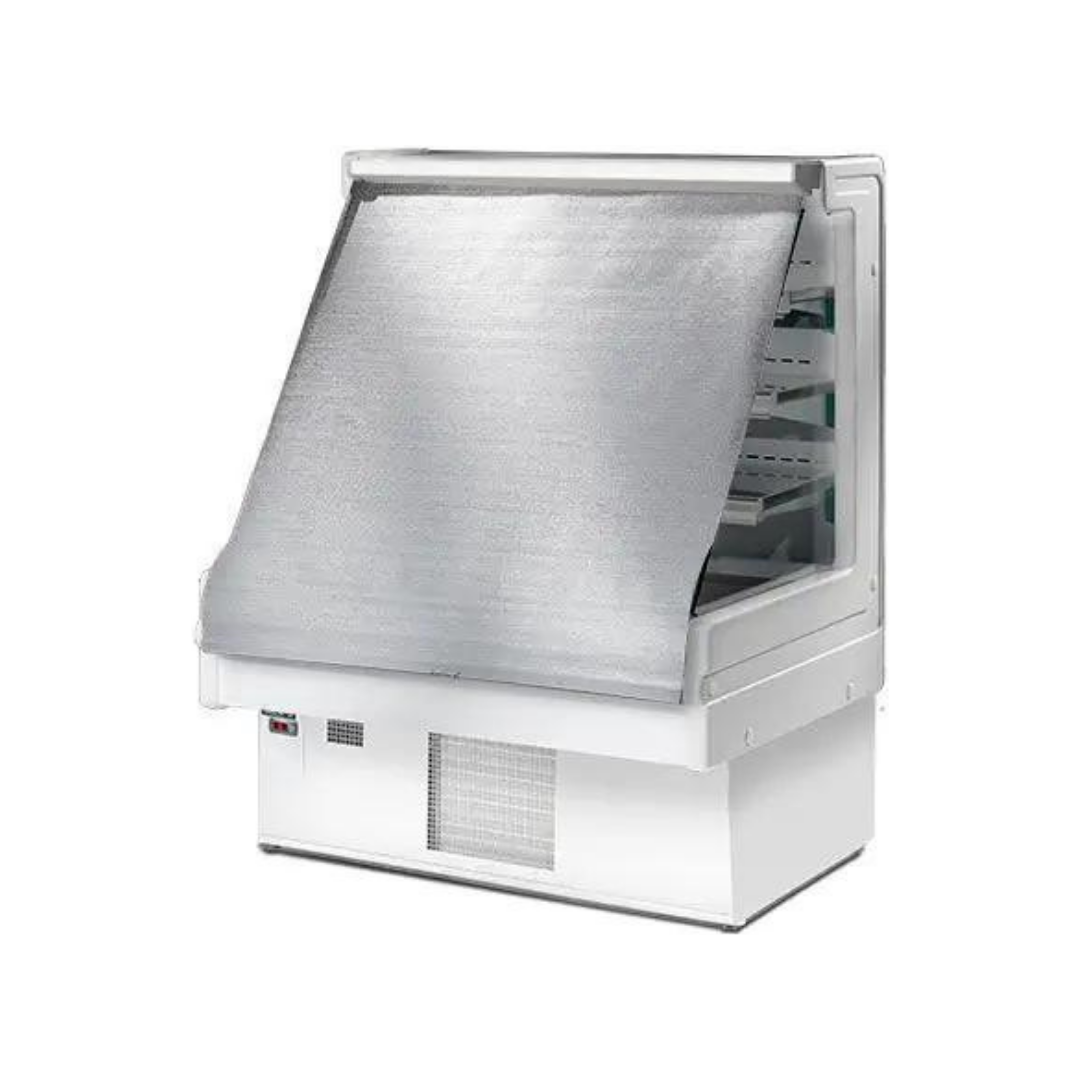 Vitrine murale réfrigérée ouverte 4 niveaux - Prof : 760mm +2/+8°C - MANDY