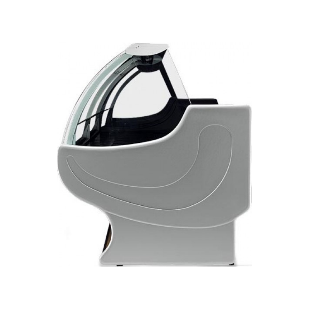 Vitrine réfrigérée statique ou ventilée avec réserve - Prof : 1140mm - +2/+8°C - NEPAL