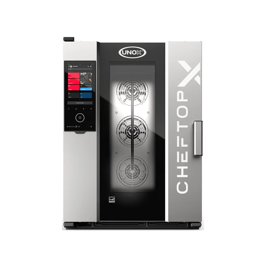 XEDA-1011-EXRS Four mixte UNOX CHEFTOP-X™ Digital.ID™ - 10 Niveaux GN 1/1 - 19,6 kW 400V - 750x841x1069mm