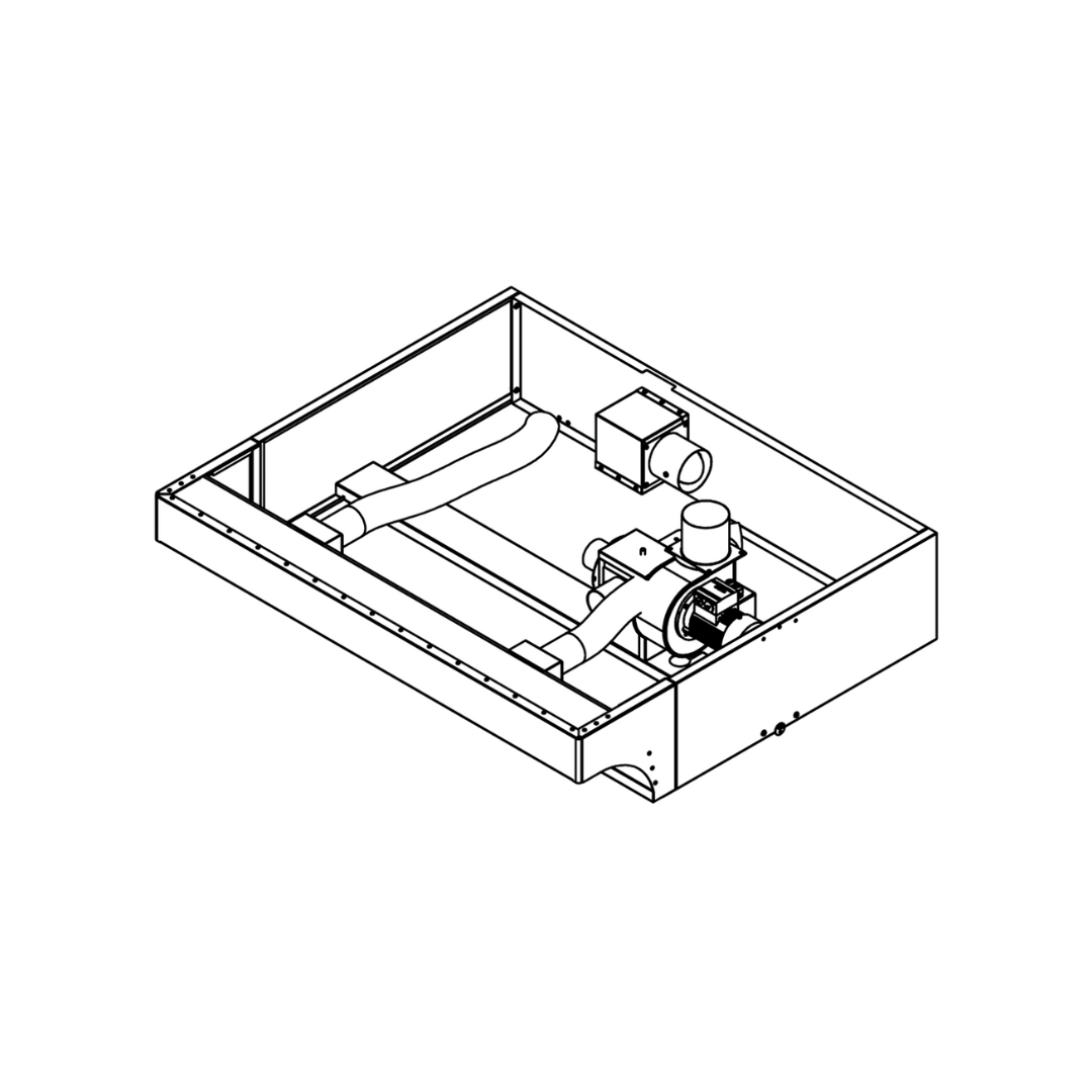 Hotte d'aspiration motorisée pour four 630L et 1230L