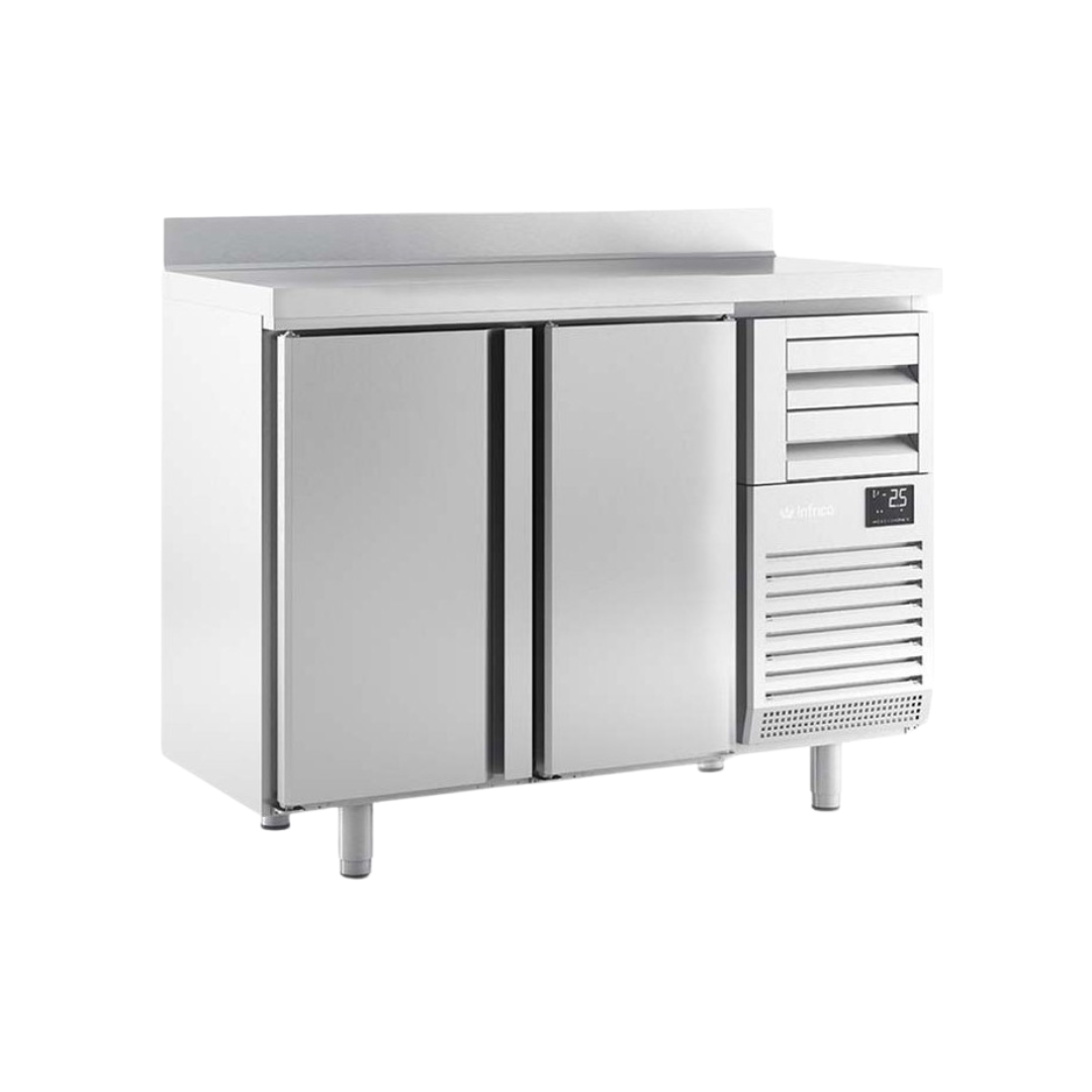 FMPP 1500 II - Arrière bar réfrigérée positive -2_+8°C 2 portes 1468x600x1050mm