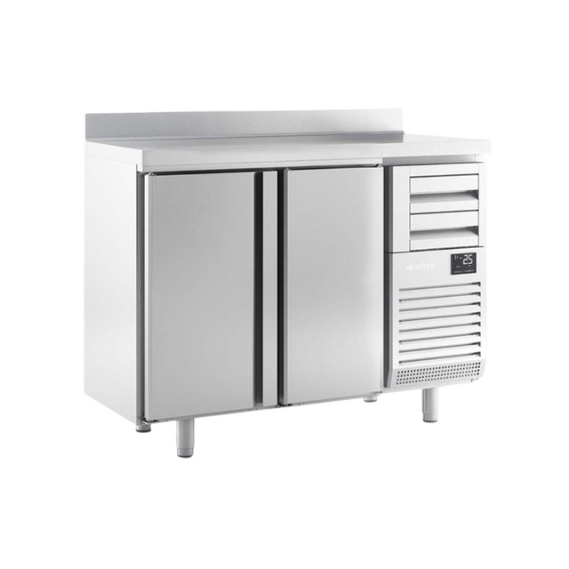 FMPP 1500 II - Arrière bar réfrigérée positive -2_+8°C 2 portes 1468x600x1050mm