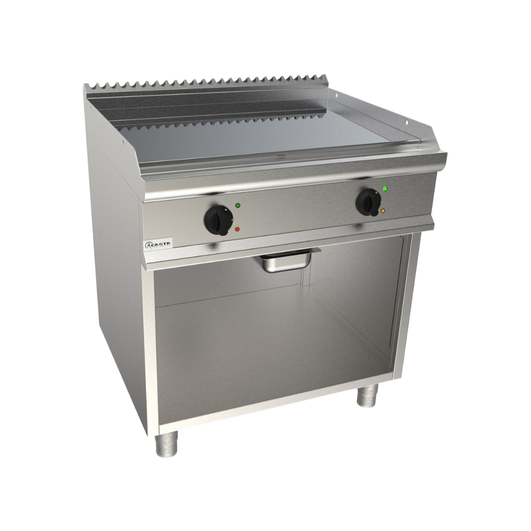 L7_KTE2BALC-Plaqueasnackerlissechromeeelectriquesurmeubleouvert800x700x850mm