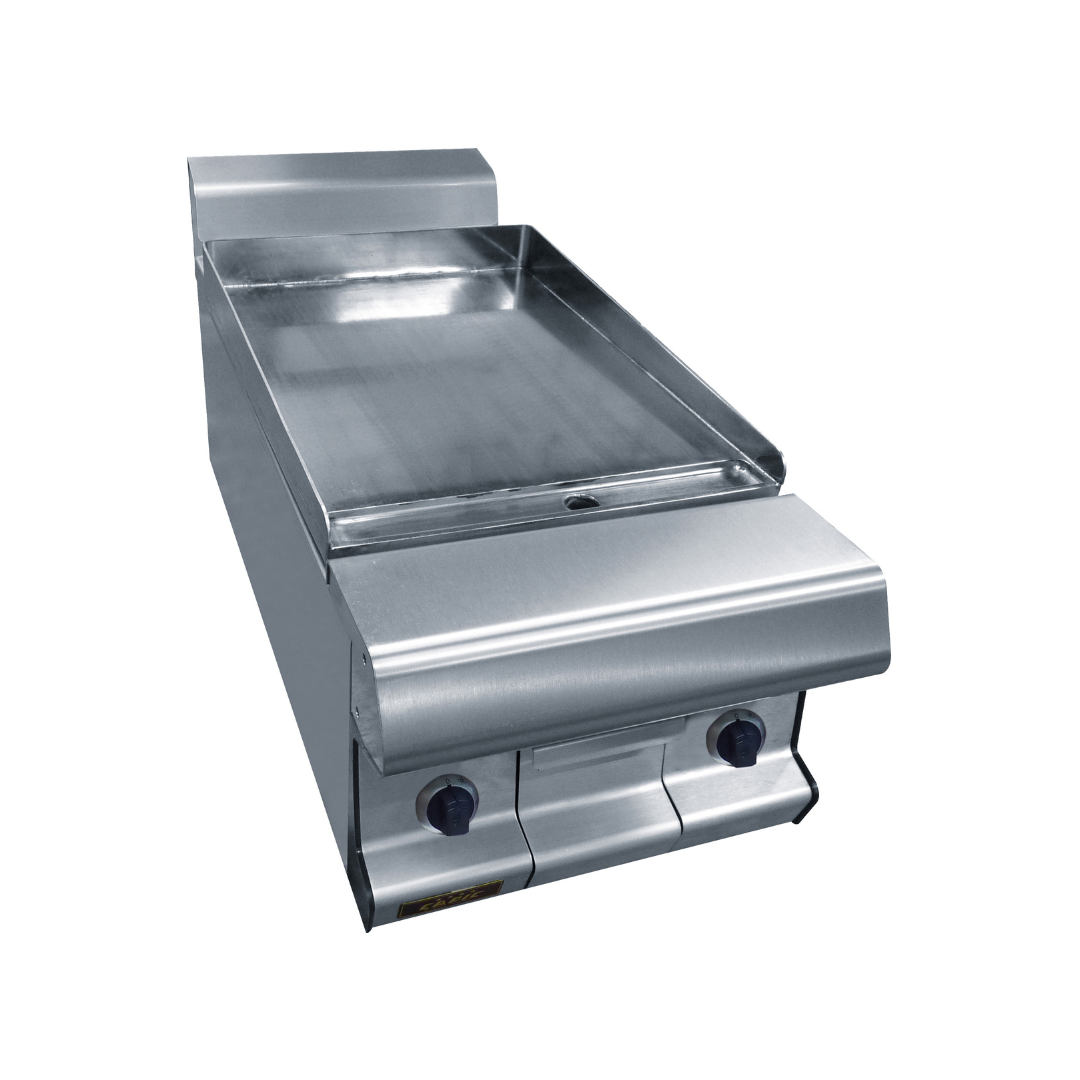 W380916 Grillades plaques à snacker inox électrique à poser 400x836x270390mm