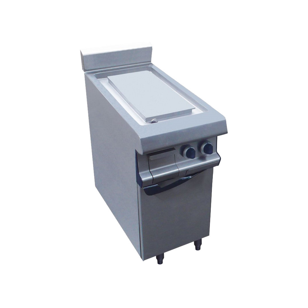 W381532-Planchalisseinoxelectriquesurplacardferme400x836x900mm3kW