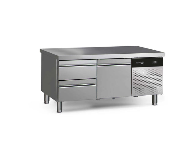 Soubassement réfrigéré positif FAGOR 3 tiroirs - 177 litres