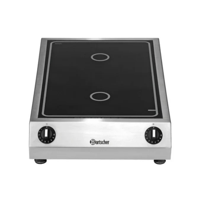 104913 Plaque induction 2 zones à poser 2K6000 GLH