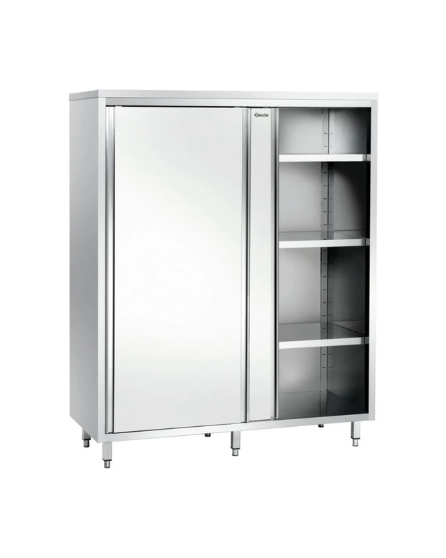 398120 Armoire haute avec 2 portes coulissantes