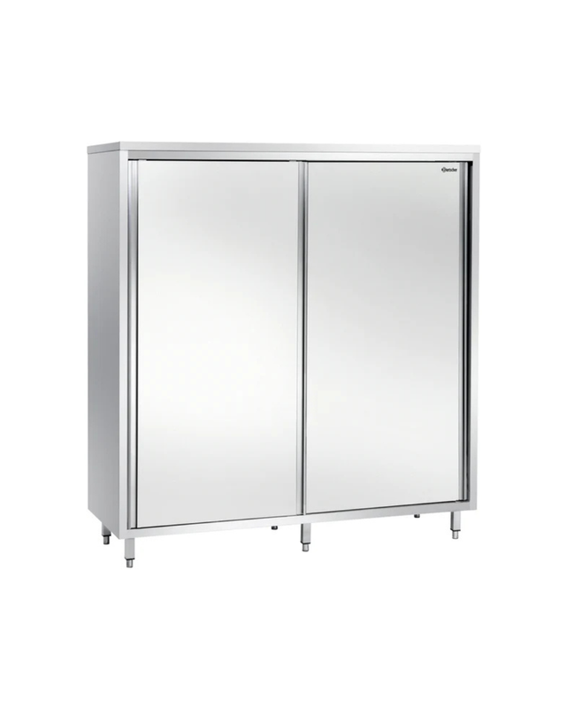 398140Armoire haute avec 2 portes coulissantes