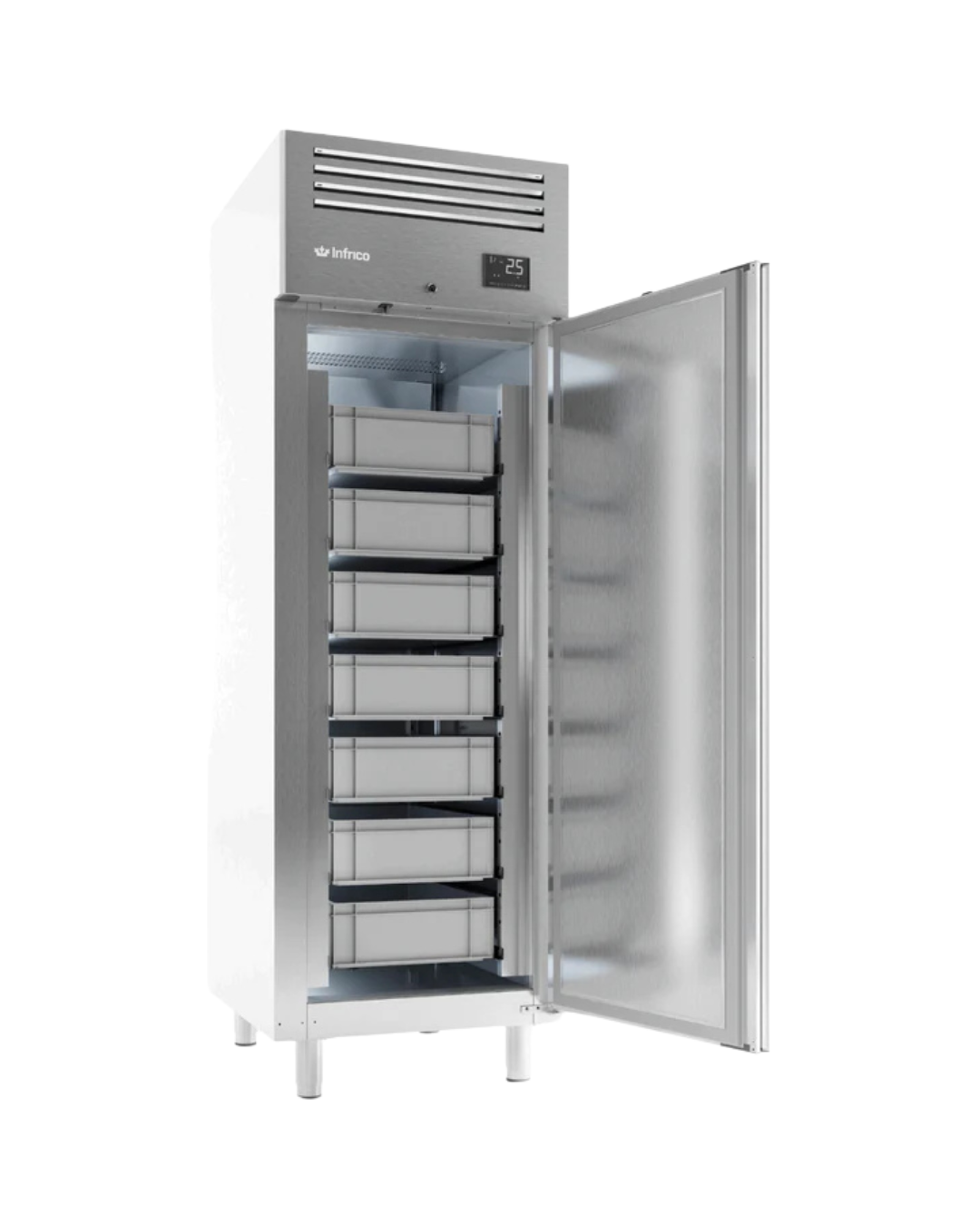 AGB701PESC Armoire réfrigérée à poisson positive 1 porte - 560L