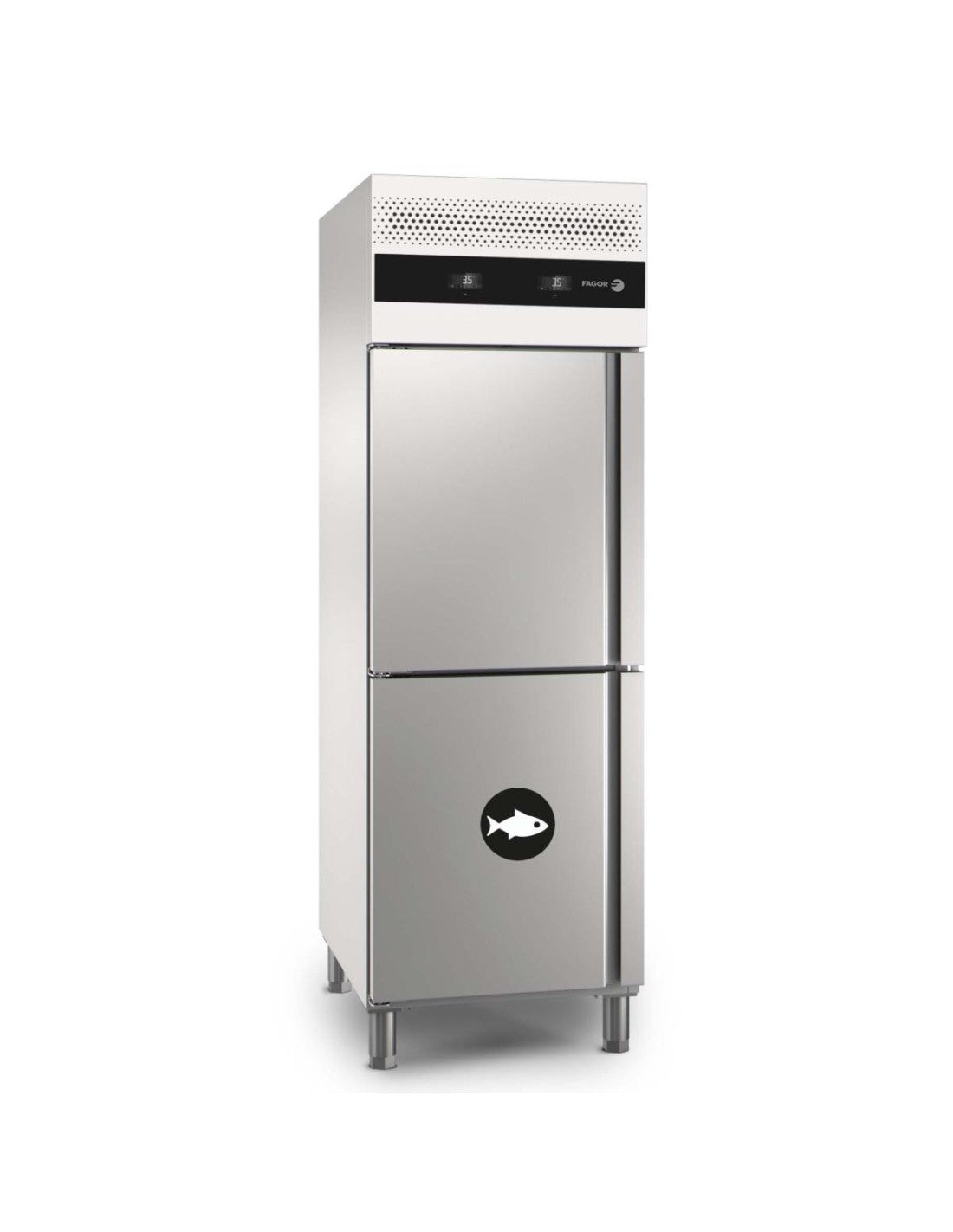 Armoire réfrigérée à poisson FAGOR 2 portes - 596 litres